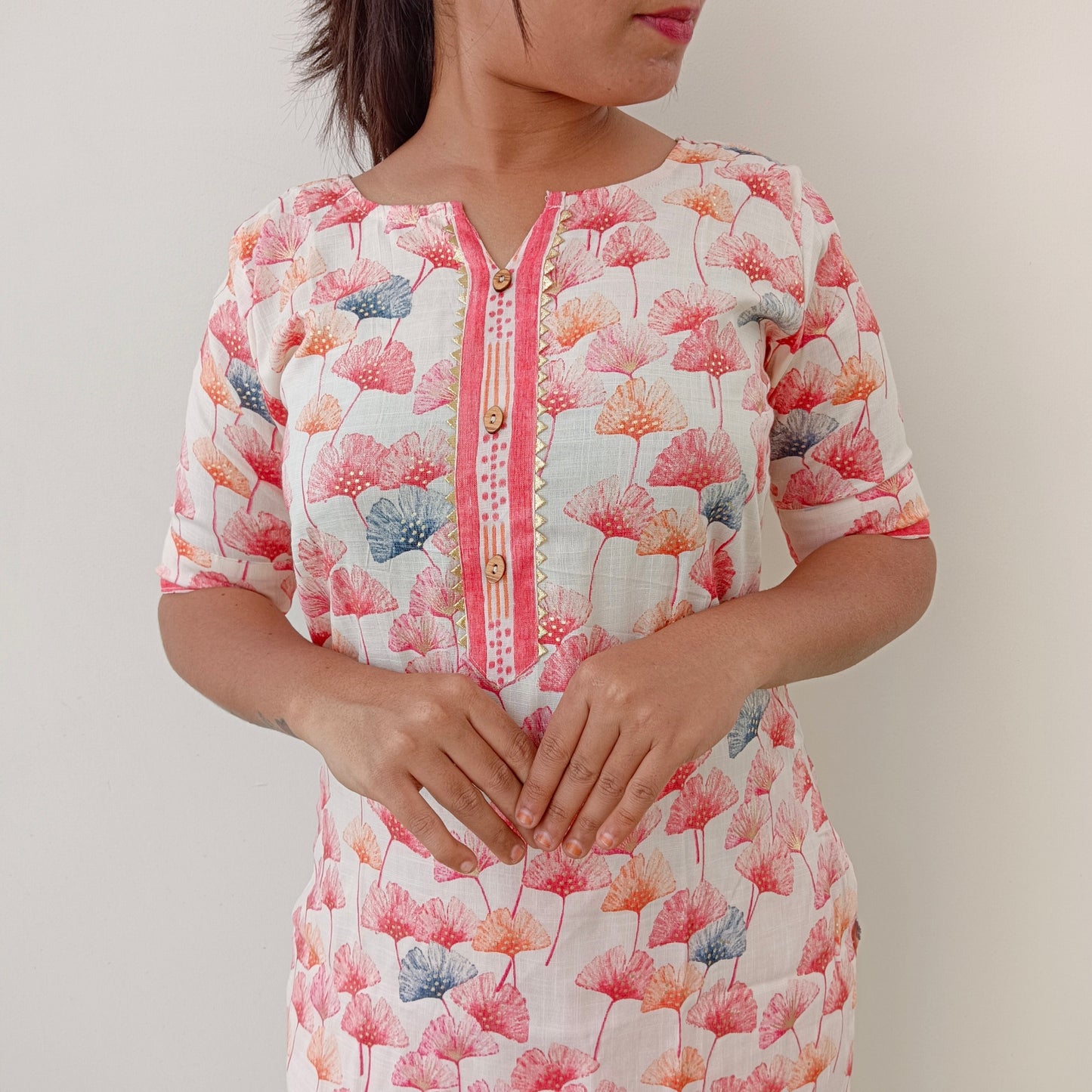 Rayon Cotton Floral Print Women Salwar Set