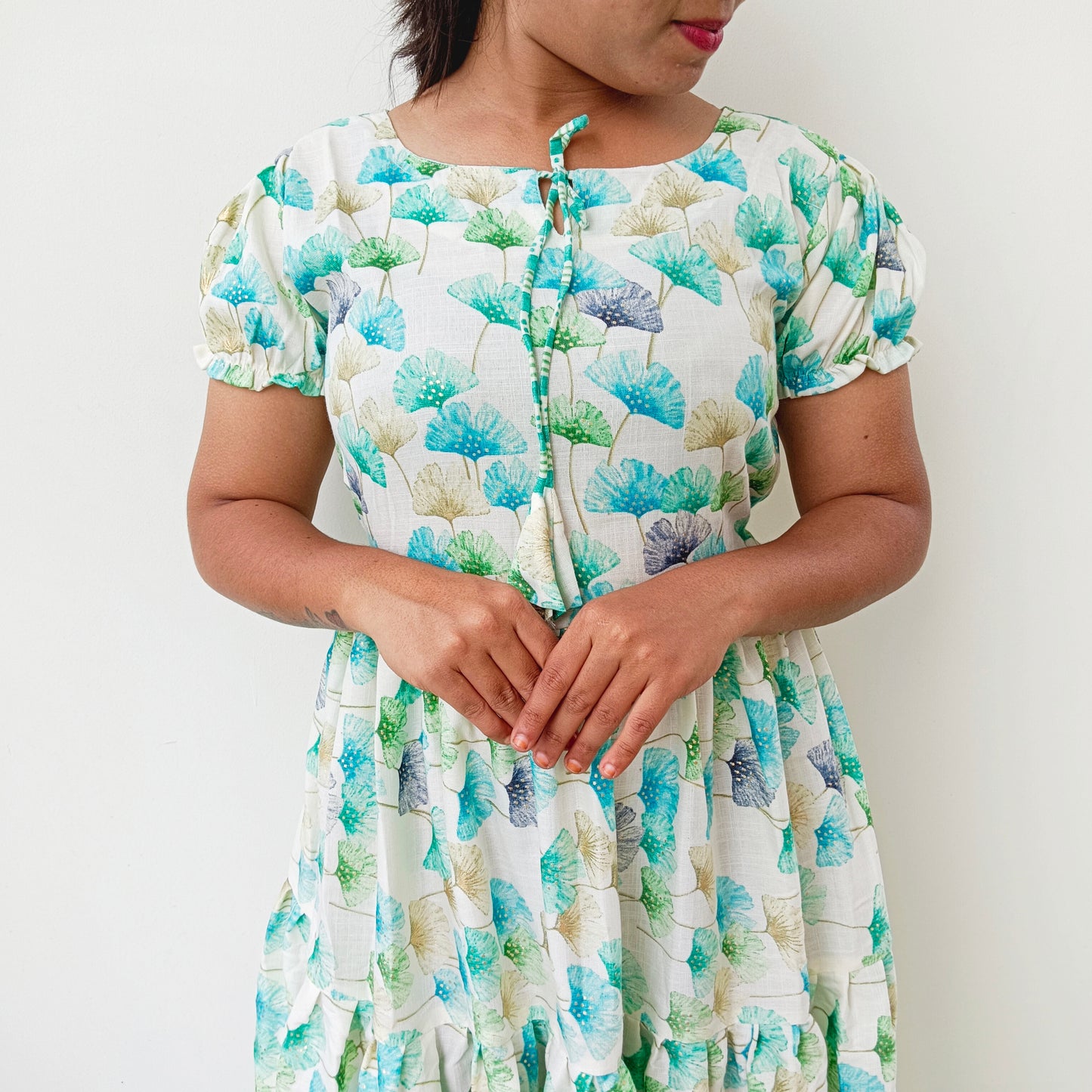 Blue - Frill Style Kurti