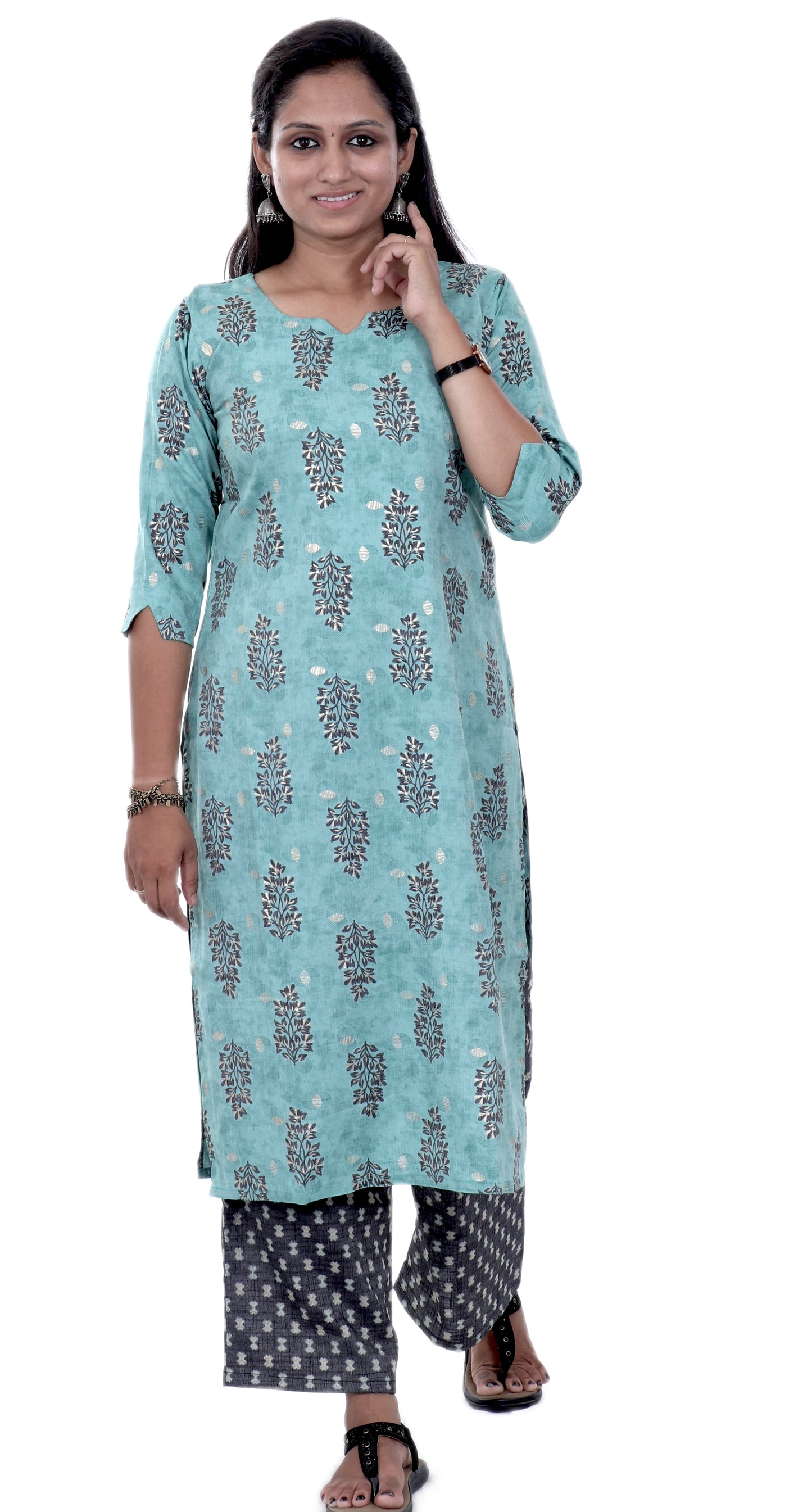 Kurta and Palazzo Set Viscose Rayon