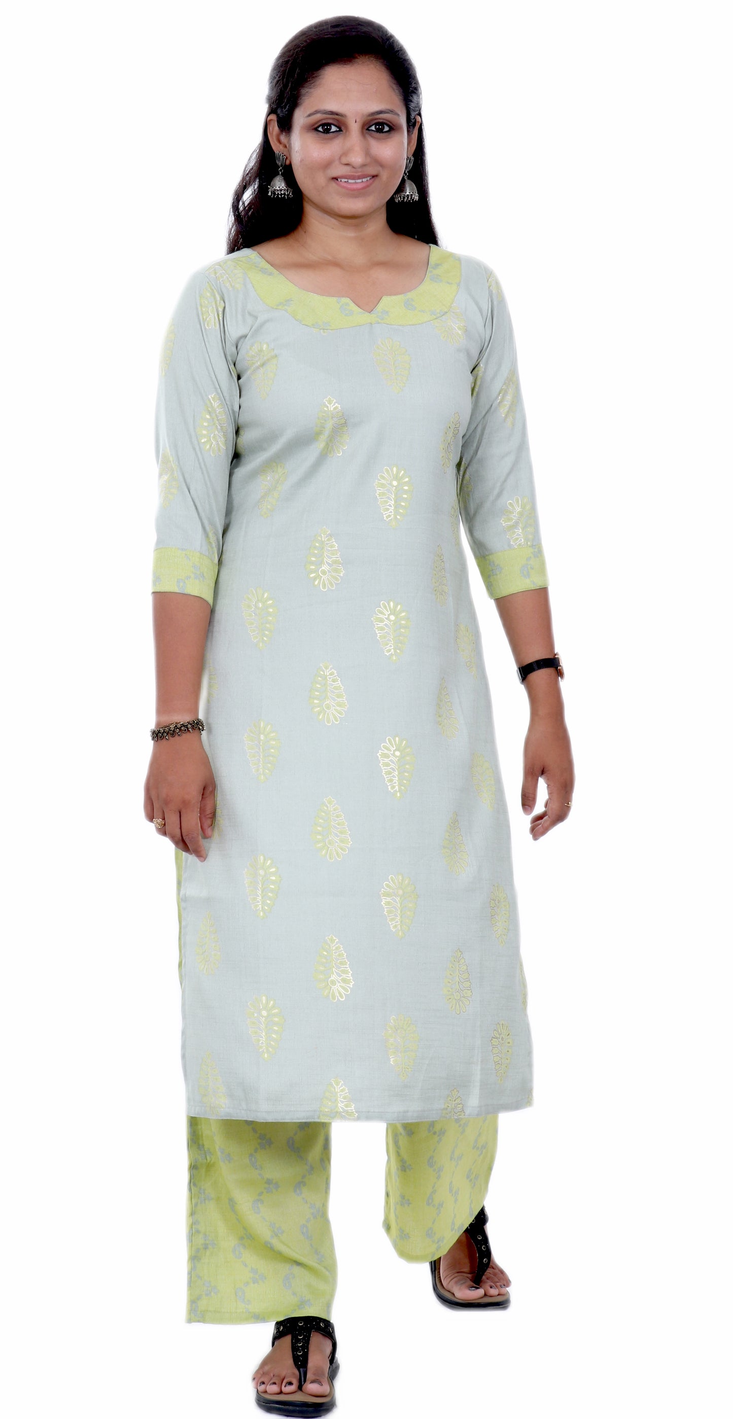 Kurta and Palazzo Set Rayon Cotton